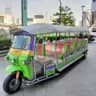 Downtown Bangkok, Skytrain + boat