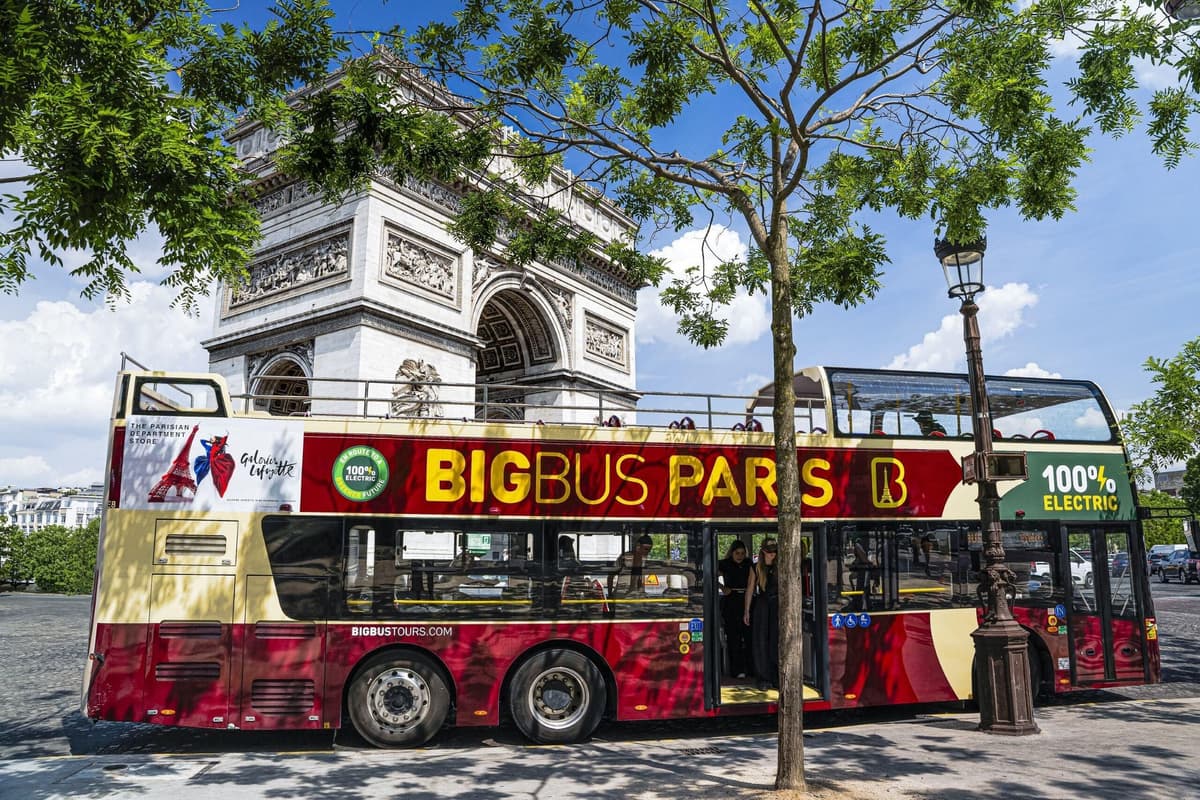Paris: Big Bus Hop-on Hop-off Tour & Panoramic Night Tour