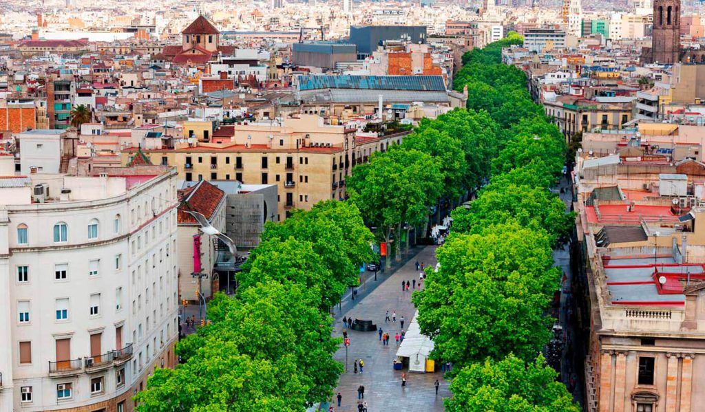 Las Ramblas, Barcelona